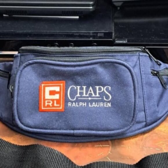 Chaps Ralph Lauren Vintage Crossbody Waist Belt Bag - Picture 1 of 5